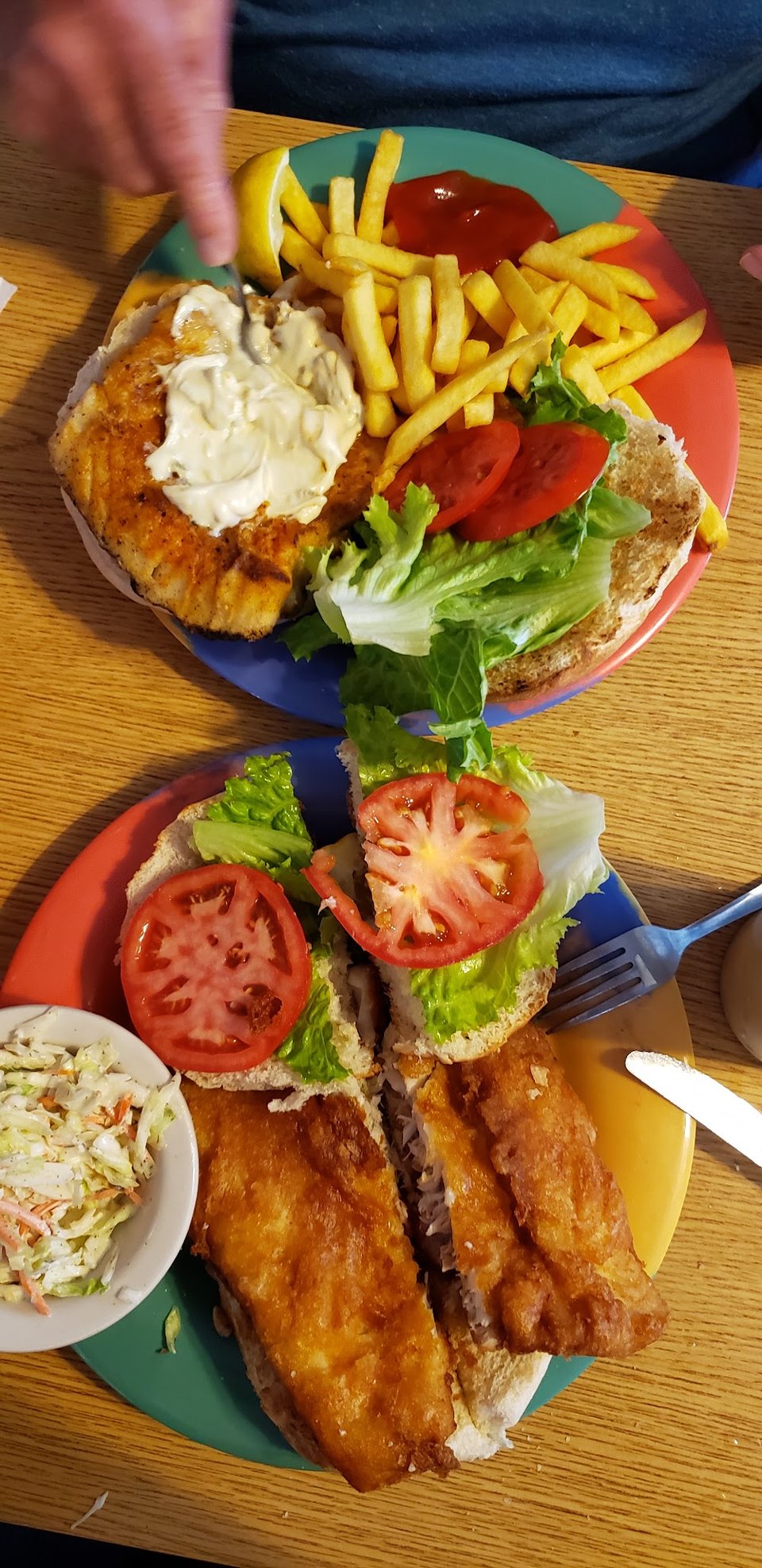 Cod Sandwich Platter