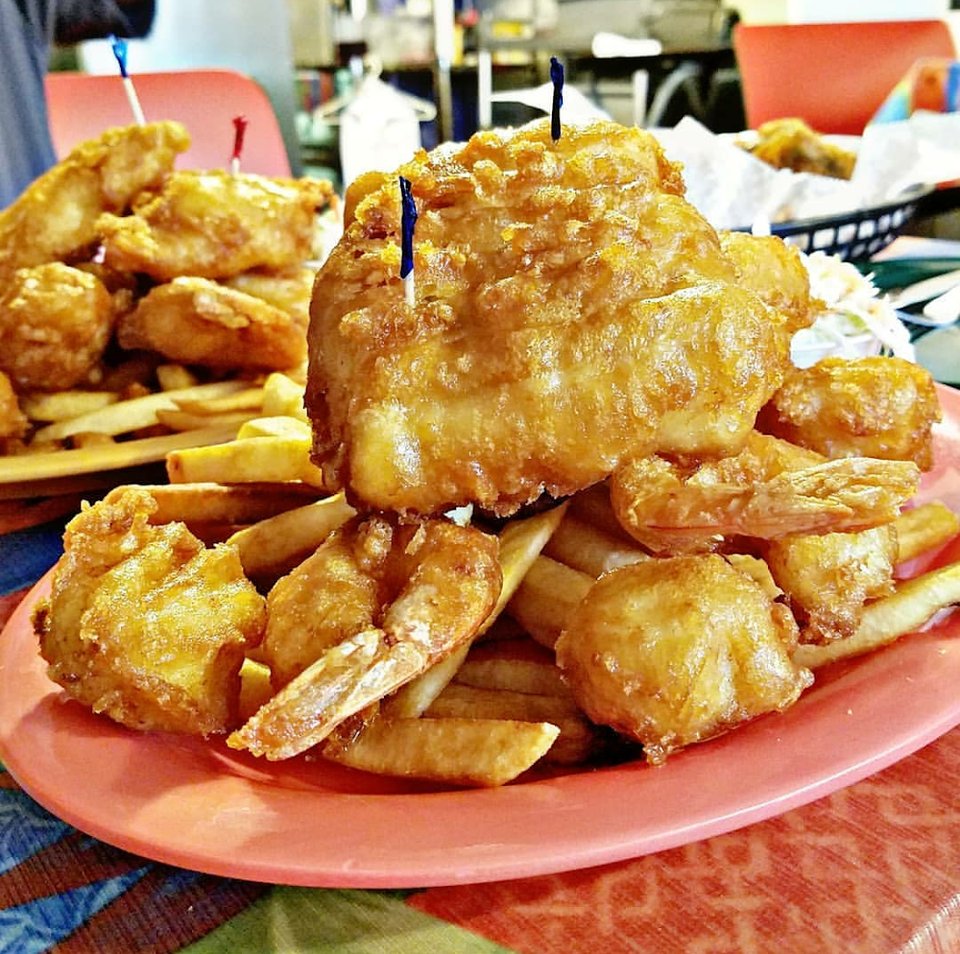 Scallops and Shrimp Combo